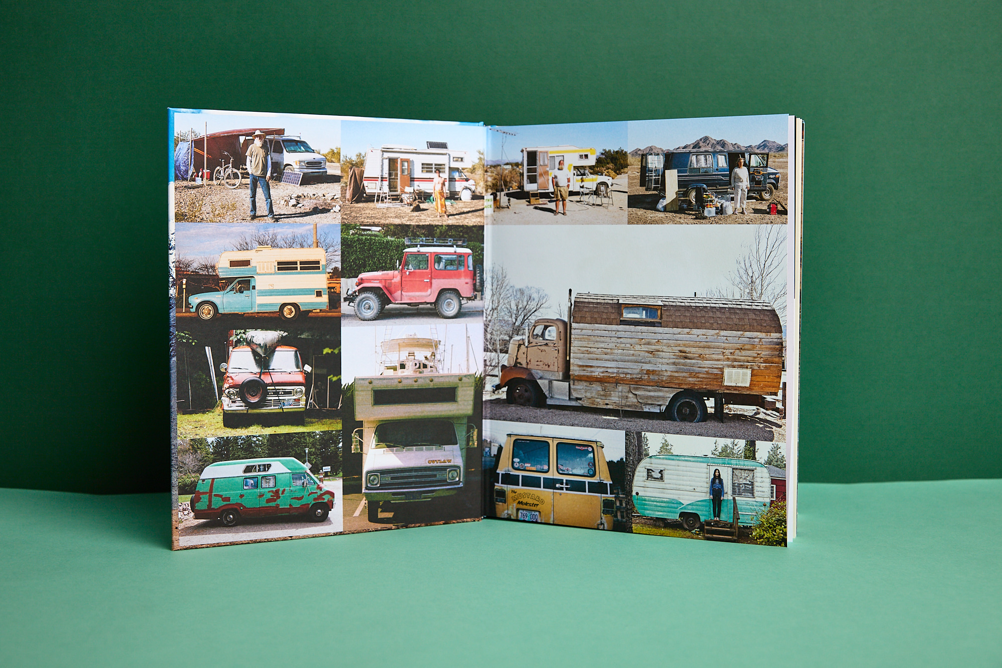 Buchdesign für Gestalten Verlag: ‘Off the Road’. Buchdesign: Faible Creative.